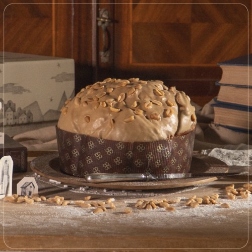 Panettone Caramello e Arachidi salati | ilmondodipagi