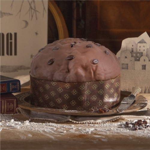 Panettone artigianale caffè e cioccolato fondente